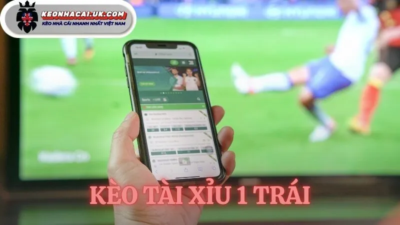 kèo tài xỉu 1 trái